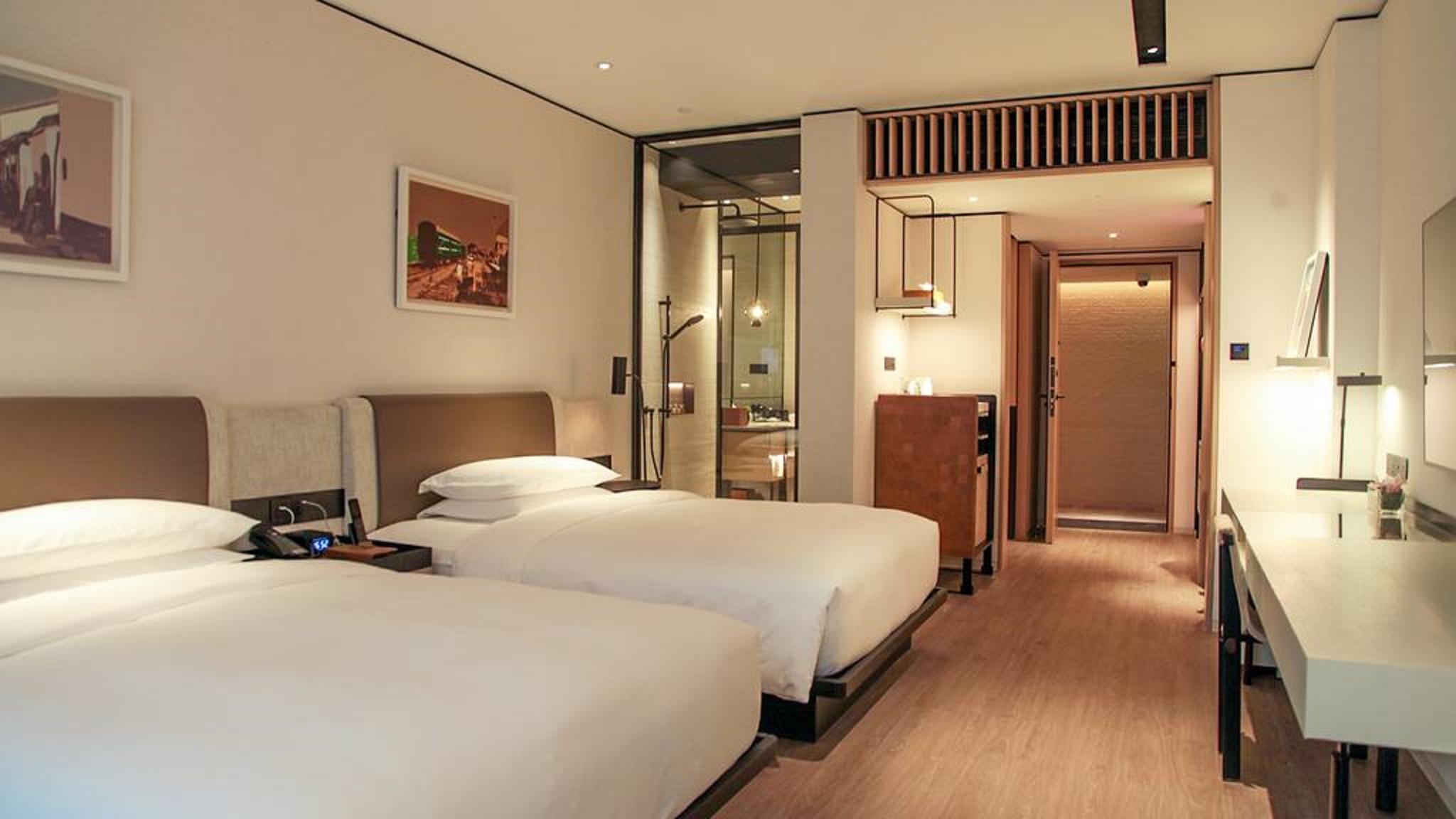 Hotel Mumian Shenzhen Luohu Jdv By Hyatt Exterior foto