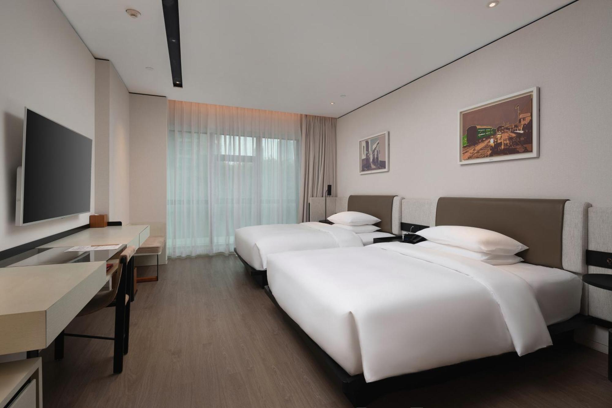 Hotel Mumian Shenzhen Luohu Jdv By Hyatt Exterior foto